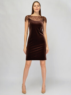 VISERDI Платье 574717 20388-кор 3351285 коричневый