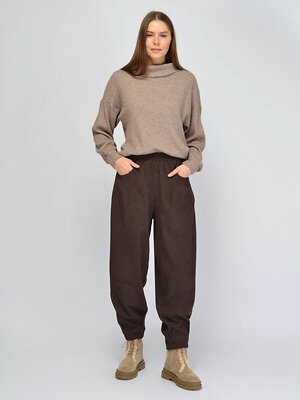 VISERDI Брюки 574727 10393-гшк 8551050 шоколад