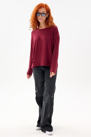 Lika Dress Лонгслив 574748 10637 Бордовый