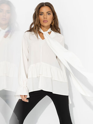 CHARUTTI Блуза 574813 12473 Белый