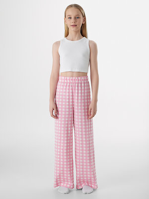 MARK FORMELLE Брюки 574931 587001 бело -розовая клетка
