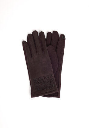 CLEVER Перчатки 574936 GE03 т.коричневый