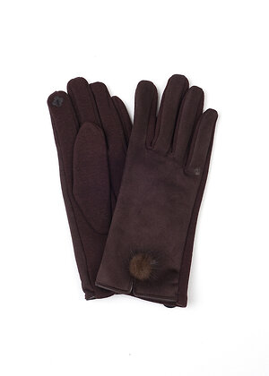 CLEVER Перчатки 574937 GE05 т.коричневый