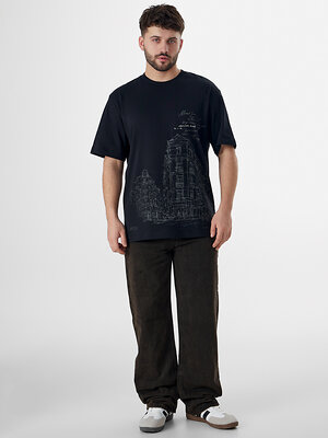 MARK FORMELLE Футболка 575028 111858 черный +печать