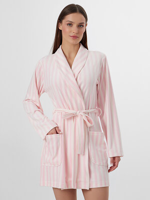 MARK FORMELLE Халат 575030 552293 розовая полоска