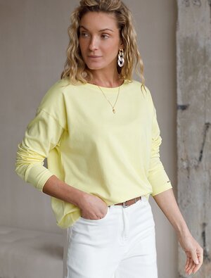 VILATTE Джемпер 575153 D49.147 лимонный