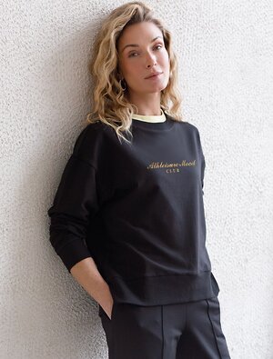 VILATTE Джемпер 575160 D49.167 черный_athleisure mood