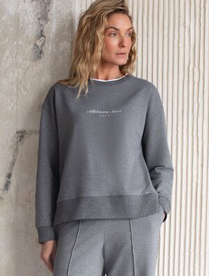 VILATTE Джемпер 575162 D49.168 т.серый меланж_athleisure mood