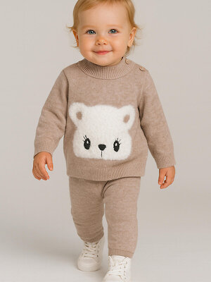 PLAYTODAY Свитер 575186 32523044 светло-бежевый