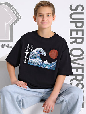 Апрель Футболка 575330 1ПДФК5011001 черный