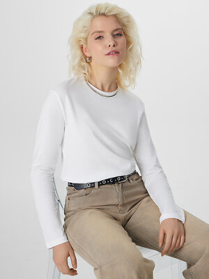 MARK FORMELLE Лонгслив 575347 122952 белый