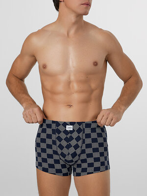 MARK FORMELLE Трусы 575365 411230 клетка на глубоком синем
