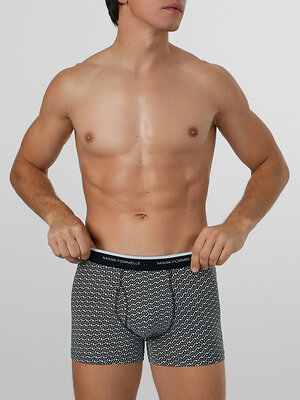 MARK FORMELLE Трусы 575367 411232 квадратный узор на черном