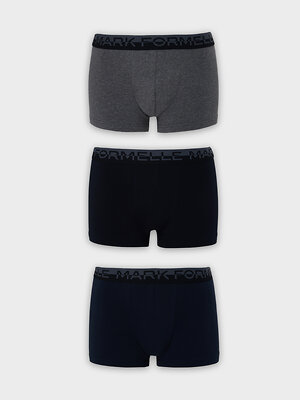 MARK FORMELLE Трусы 575368 411124-3 т.серый меланж+ т.синий +черный