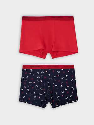 MARK FORMELLE Трусы 575375 411228-2 НГ набивка на т.синем +красный