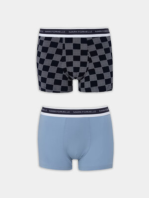 MARK FORMELLE Трусы 575376 411228-2 клетка на глубоком синем +п.голубой