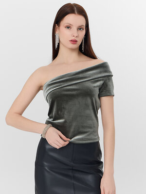 MARK FORMELLE Блуза 575457 112867 глубокий зеленый