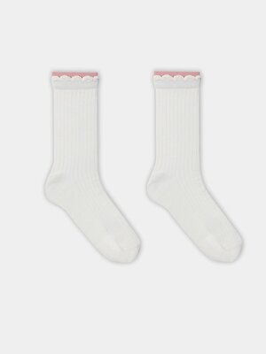 MARK FORMELLE Детские носки 575569 430K-3166 молочный /сухая роза