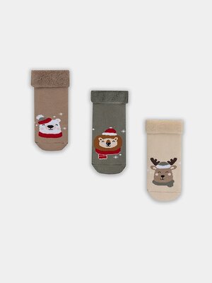 MARK FORMELLE Детские носки 575650 502A-3013 капучино /нюдовый /оливка/