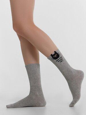 MARK FORMELLE Женские носки 575659 217K-3010 серый меланж