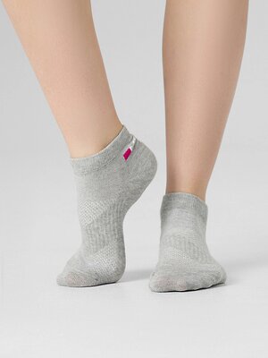 MARK FORMELLE Женские носки 575693 300C-153 серый меланж