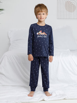 CROCKID Пижама 575746 К 1637 синий