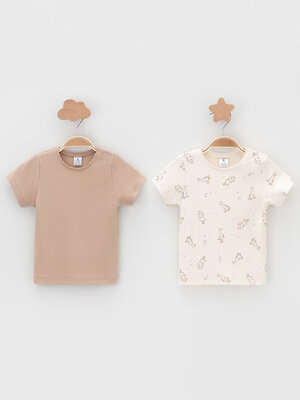 CROCKID Футболка 575747 К 302521-2уп сахар