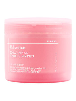 JMsolution Тонер-пэды для повышения эластичности и упругости кожи с коллагеном и PDRN / Collagen PDRN Firming Toner Pads, 100 шт. 575796 28259 