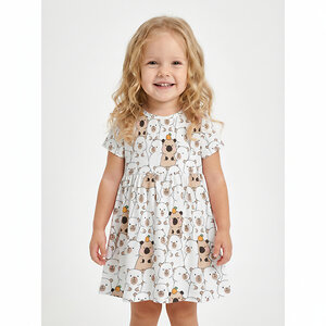 YOULALA Платье 575880 1338200711 белый/бежевый