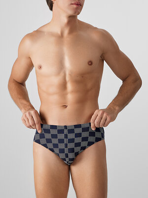 MARK FORMELLE Трусы 576041 411120 клетка на глубоком синем