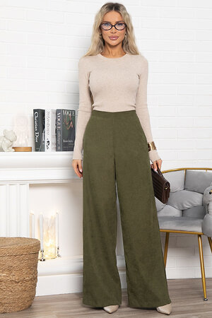 LT Collection Брюки 576080 Б15018-10М зеленый