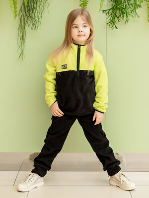 BATIK Комбинезон 576175 159-23з-03 Черный/лайм