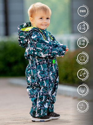 BATIK Комбинезон 576184 509-23в-92-52-03 Бирюзовый