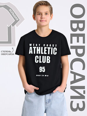 Апрель Футболка 576188 1ПДФК4518001 черный