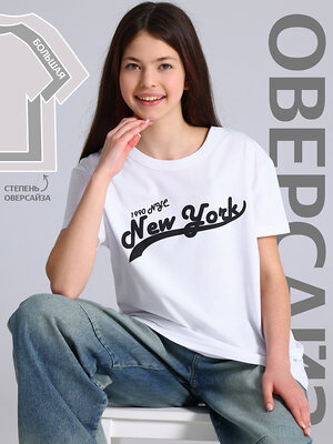 Апрель Футболка 576201 1ДДФК4512001 белый