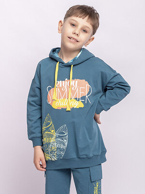 BATIK Худи 576292 0021_ЛС22 Темно-зеленый