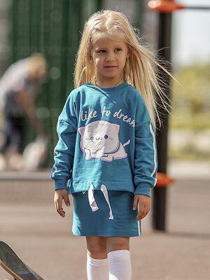 BATIK Юбка 576327 038_ОС22 Изумрудный