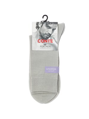 Conte elegant Носки 576349 (COOL 24/7) 24C-161CП серый
