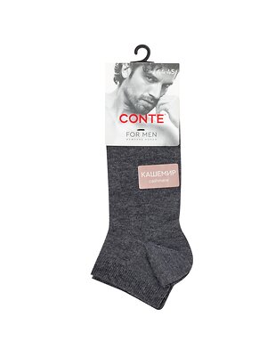 Conte elegant Носки 576358 (короткие, кашемир) 25С-83СП темно-серый