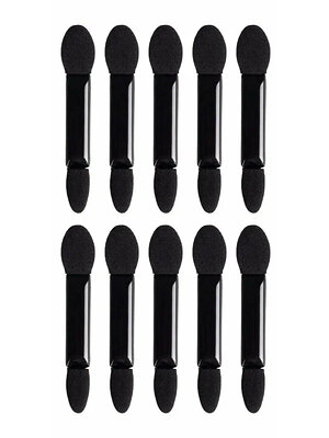 Kristaller Набор двусторонних аппликаторов для макияжа, черный, 10 шт. 576547 28008 