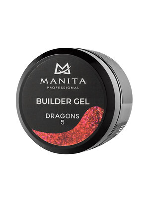 MANITA Гель моделирующий для ногтей / Builder Gel Dragons №05, 15 мл 576554 28211 