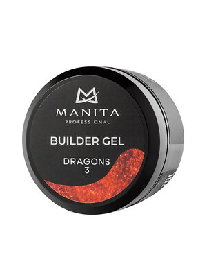 MANITA Гель моделирующий для ногтей / Builder Gel Dragons №03, 15 мл 576558 28209 