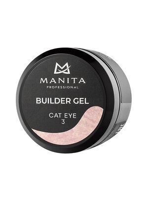 MANITA Гель моделирующий для ногтей / Builder Gel Cat Eye №03, 15 мл 576560 28204 