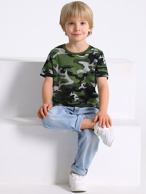 Апрель Футболка 576678 2ПДФК5715001н камуфляж патруль+оливковый