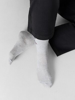 MARK FORMELLE Мужские носки 576727 107K-3343 св.серый меланж