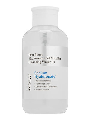 JMsolution Очищающая вода с гиалуроновой кислотой / Skin Boost Hyaluronic Acid Micellar Cleansing Water 1.5, 500 мл 576804 28279 