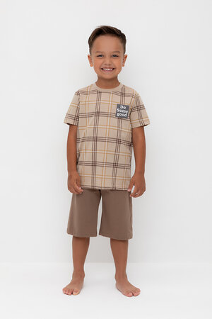 CROCKID Пижама 576860 К 1644 коричневый