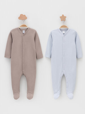 CROCKID Комбинезон 576872 К 6523-2уп кофейный