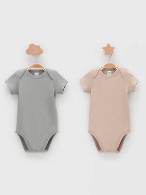 CROCKID Боди 576875 К 6525-2уп бежевый