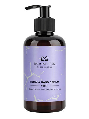 MANITA Парфюмированный крем для рук и тела / Blackberry, Bay Leaf, Grapefruit, 300 мл 577102 28306 